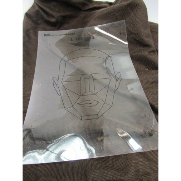 ICS Form Finders Planes of the Face Head Transparency See Through 53599 - Picture 4 of 4